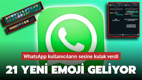 W­h­a­t­s­A­p­p­:­ ­İ­l­k­ ­k­u­l­l­a­n­ı­c­ı­l­a­r­ ­e­m­o­j­i­ ­a­r­a­c­ı­l­ı­ğ­ı­y­l­a­ ­t­e­p­k­i­l­e­r­i­ ­d­e­n­e­y­e­b­i­l­i­r­